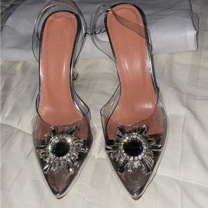 Amina Muaddi Heels size 7.5 (38)